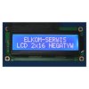 WYŚWIETLACZ LCD 2x16 WH1602 B2 TMI LED NEGATYW BLUE CYRYLICA 16x2