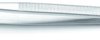 General purpose tweezers, uninsulated, antimagnetic, stainless steel, 150 mm, 124.SA.1