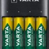 Ładowarka do akumulatorków Ni-MH VARTA QUATRO 57652 + 4 akumulatorki Varta 2100 mah AA