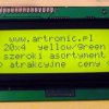AC-2004B YHY-Y/G-E6 wyświetlacz alfanumeryczny LCD 20x4