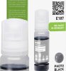 KMP Zestaw do napełnienia Zamiennik Epson 106, T00R1 zamiennik Fotograficzny czarny 70 ml E187 1644,0040