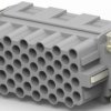 Socket contact insert, H-B 16, 48 pole, unequipped, crimp connection, T2050482201-000