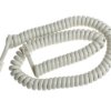 Kabel telefoniczny słuchawkowy spiralny biały (3,5m)