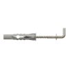 Kołek rozporowy uniwersalny hak prosty 6/3,5x45 nylon blister (8) 1/12/72 STALCO BKUHP06045