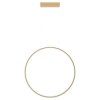 Lampa wisząca Mirror wisząca duża złota CCT LP-999/1P L GD CCT Light Prestige