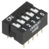 Przełącznik DIP-SWITCH Ilość sekcji 5 ON-OFF 0,025A/24VDC -N A6E-5101