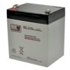Akumulator; kwasowy bezobsługowy AGM; MW 5-12L; 12V; 5Ah; 90x70x101(106)mm; konektor 6,3 mm; MW POWER; 1,9kg; 6÷9 lat