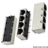 PRJ4G883B1143 Socket RJ-45 Jack 4 THT ITTCANON