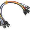 Wire Jumpers, Male to Male (75 pcs: 55x 10cm , 10x 15cm, 5x 20cm, 5x 25cm ) MIKROE-2023