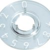 Scale disc, 0-9, 30°, for rotary knobs size 23, A4423039