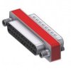 Adapter D-Sub Deltron Connectors DFA25S/25P/2FP102 UN złącze żeńskie D-SUB 25-pin - złącze męskie D-SUB 25-pin
