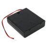 4xAA JST-PH Battery Holder with Cover and Switch