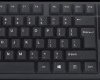 179324 Wired keyboard, USB, black, Layout:DE