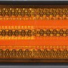 0105-1052 Trailer - outline light fixture, LED, rectangular, yellow
