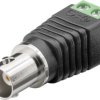 BNC jack, screw connection, straight, 76739