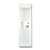 Qoltec Opaski zaciskowe Trytki kablowe 7.2*350mm 50 szt. Nylon66 UV Białe