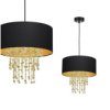 Lampa Wisząca Almeria Black/Gold 1Xe27 Mlp6441 Milagro