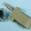 ADAPTOR RS422 DB9M/RJ45 8P8C 00036