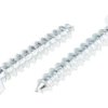 Wkręt, Powlekane jasnym cynkiem, Stalowe, 10mm x 60mm, Stal utwardzana