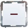 Sentia Przycisk Zwierny “Światło” 10A Z Podświetleniem Biały 1426-10
