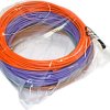 PVC-stranded wires kit, 5 colors á 5 meter, LiYv, 0.5 mm², 16 x 0.2 mm, white/brown/gray/purple/orange, outer Ø 1.8 mm, BYB-5-92