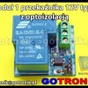 Moduł 1 przekaźnika 12V typ C z optoizolacją
