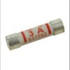 3 amp ceramic mains fuse 25mm for standard UK mains plug