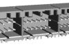 Osłona złącza 76-pinowe Żeńskie 2-rzędowe raster: 3 mm TE Connectivity Otwór przelotowy MULTILOCK 040/070 Kąt prosty