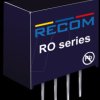 RO-1212S DC/DC converter 1 W, 12 Vin, single, 12 Vout, 83 mA, SIL-4