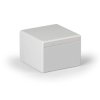 Obudowa Cubo D 120x122x86mm boki gładkie pokrywa szara IP67 ABS DABP121209G