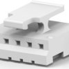 Socket housing, 5 pole, pitch 2 mm, straight, natural, 1735447-5