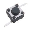 10 pcs TACT Switch Microswitch 6x6mm h=4.3mm 2-pin