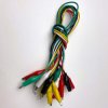 Alligator to Alligator Clips - 10 Test Lead Sets