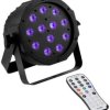 Eurolite 51915283 SLS-12 UV Oświetlenie LED PAR Ilość diod LED:12 1 W