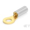 Zacisk oczkowy Ø , M3.5 (#6) nieizolowany Złoty TE Connectivity