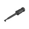 SKS Hirschmann 931467100 Kleps 2 Black test probe gold contact hook