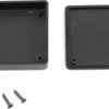ABS miniature enclosure, (L x W x H) 60 x 60 x 15 mm, black (RAL 9004), IP54, 1551TTBK