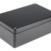Obudowa Tereftalan polietylenu GRJ 160 mm 260 mm wys. zew. 90 mm RS PRO IP66 Czarny Czarny