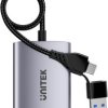Unitek V1427A01 Adapter USB/C/A na 2x HDMI MST FullHD