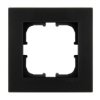Ramka Pojedyncza Exen Seria Karell Czarny Metalik K101/14E