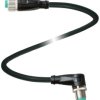 Pepperl+Fuchs 247266 Złącze konfekcjonowane czujnika/aktuatora V1-G-BK2M-PVC-U-V1-W, piny: 4, 4, 2 m, 1 szt.