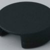 Front cap, nero, CK, for rotary knobs size 20, A3220009