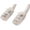 StarTech N6PATC5MWH 5m White Snagless Cat6 UTP Patch Cable - ETL Verified