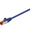 Kabel Patchcord CAT 6 S/FTP PIMF RJ45/RJ45 2m niebieski
