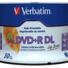 Płyty DVD+R DL Verbatim Inkjet Printable (50szt)