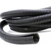 peszel czarny 16/12mm rozcięty samochodowy 1m