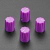 Adafruit Violet Micro Potentiometer Knob - 4 pack