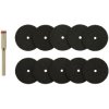 Draper 08957 Cutting Wheels and Holder for D20 Engraver/Grinder (10 Piece)