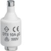 Bezpiecznik DTII/E27 Bi-Wtz 22x50 10A T HAGER
