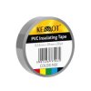 TAŚMA IZOLACYJNA SZARA 20Y PVC KEMOT 0,13x19mm
